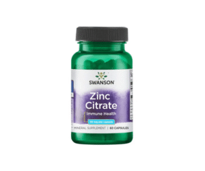 Zinc Citrate 30mg - Swanson 60Capsules