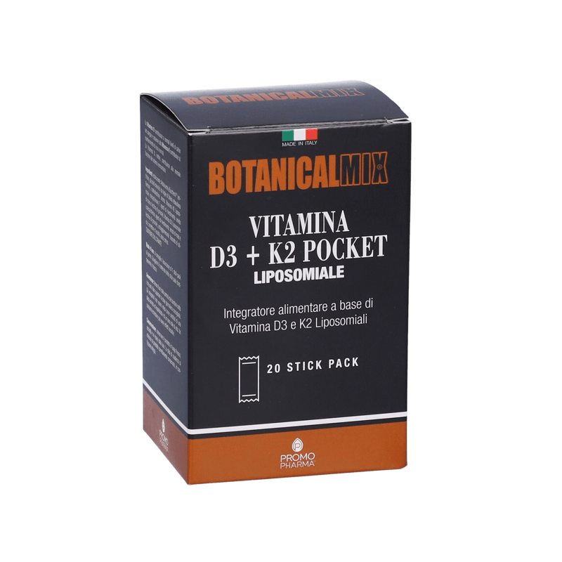 Vitamina D3 + K2 Liposomiale – BotanicalMix 20 Stick