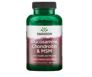 Glucosamine, Chondroitin & MSM - Swanson 120Tableta