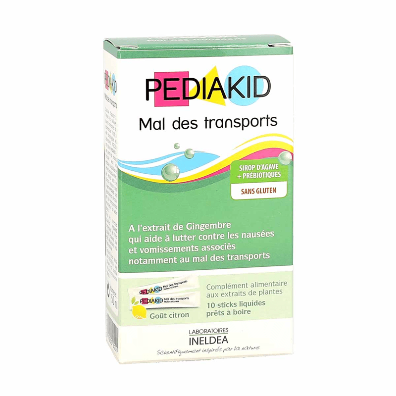 Mal des Transports Pediakid - 10 sticks