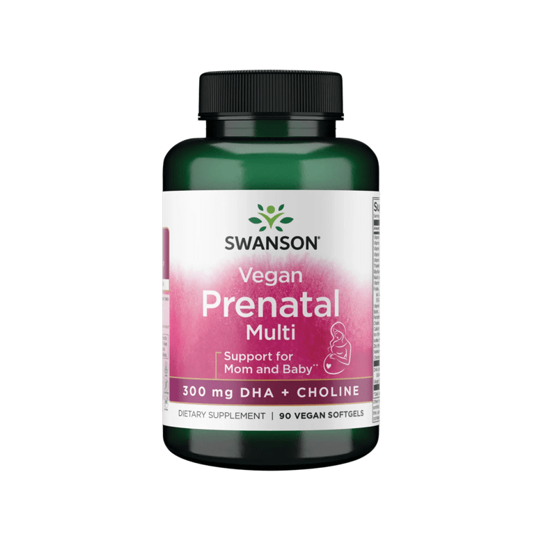 Vegan Prenatal Multi – Swanson 90capsule