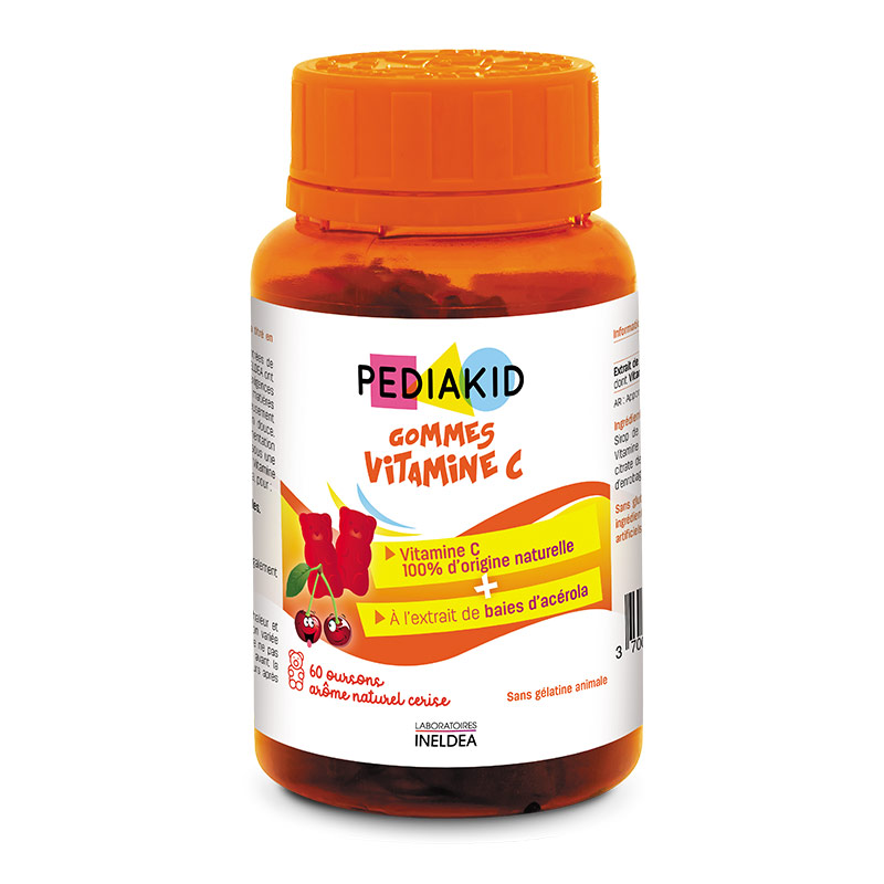 Vitamine C Gomes - Pediakid 60Capsule