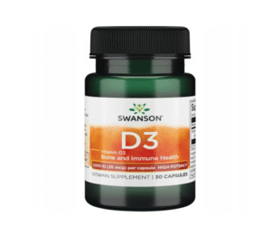 Vitamin D3 1000IU - Swanson 30Capsula