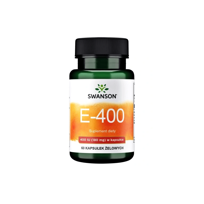 Vitamin E 400IU 180mg -Swanson 60 Capsula