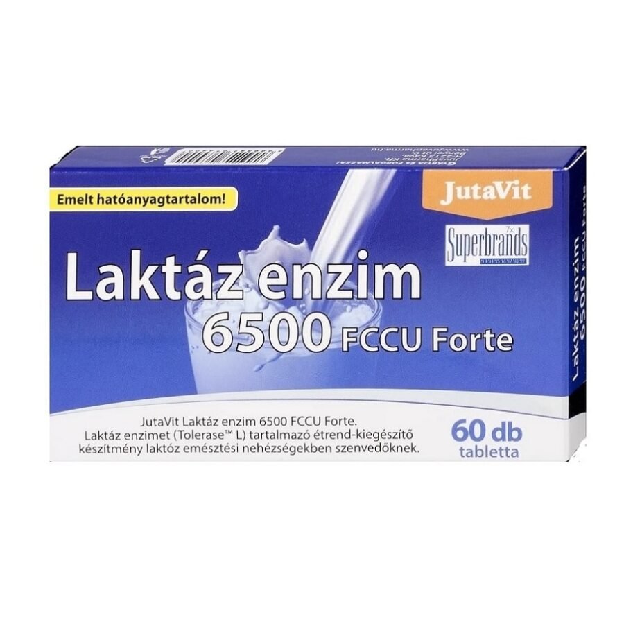 JutaVit Laktaz Enzim  - 6500 FCCU Forte 60Tableta