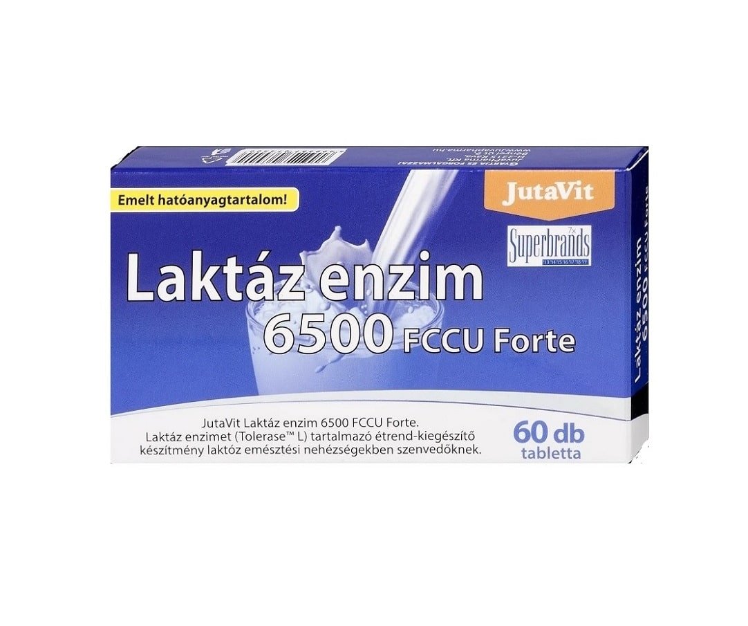 JutaVit Laktaz Enzim  - 6500 FCCU Forte 60Tableta