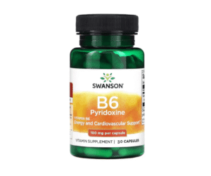 Vitamin B6 100mg – Swanson 30Kapsula