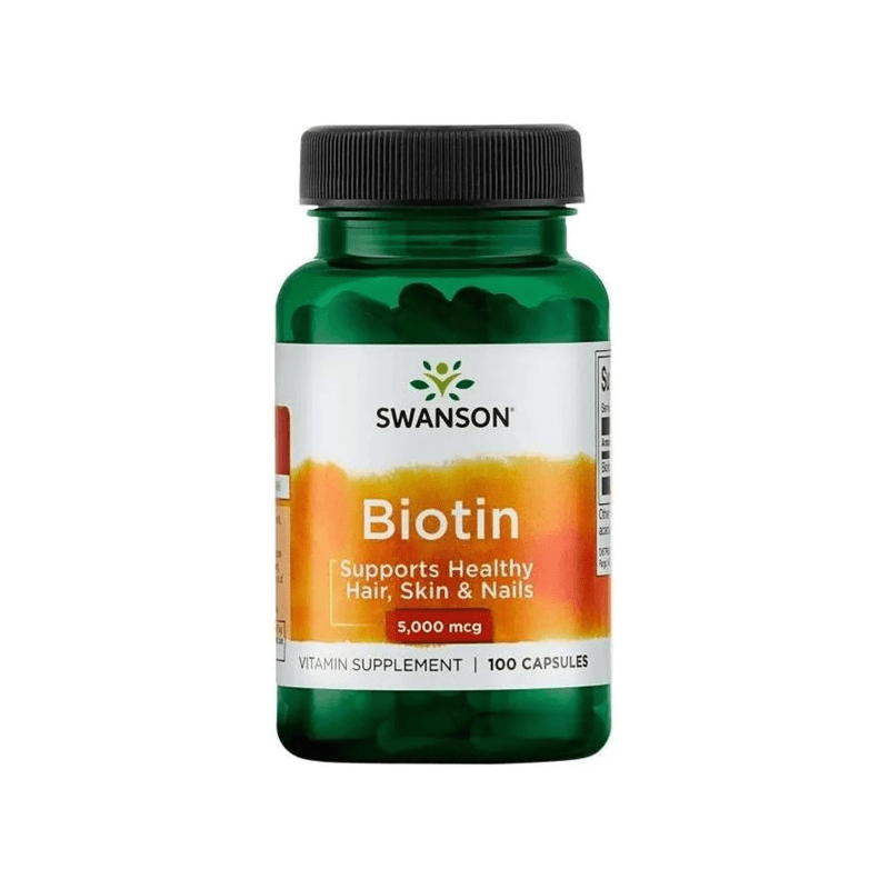Biotin 5000mcg - Swanson 100Capsula