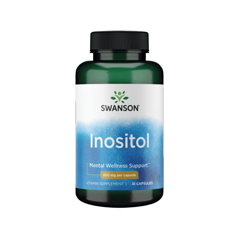 Inositol 650mg - Swanson 30 Capsula
