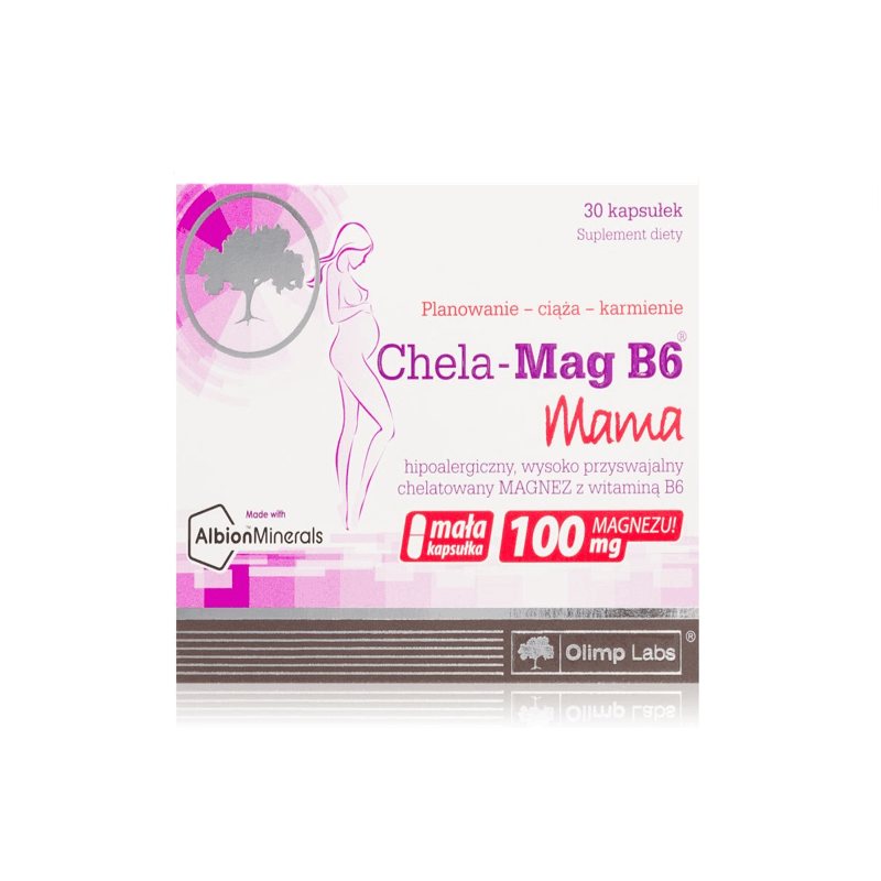 Chela Mag + B6 Mama - 30 kapsula