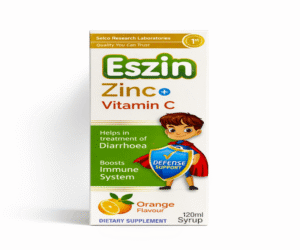 Eszin Zinc + Vitamin C - Sirup 120ml 🍊