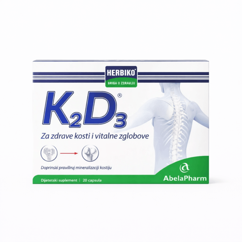 Vitamine D3 & K2 Herbiko