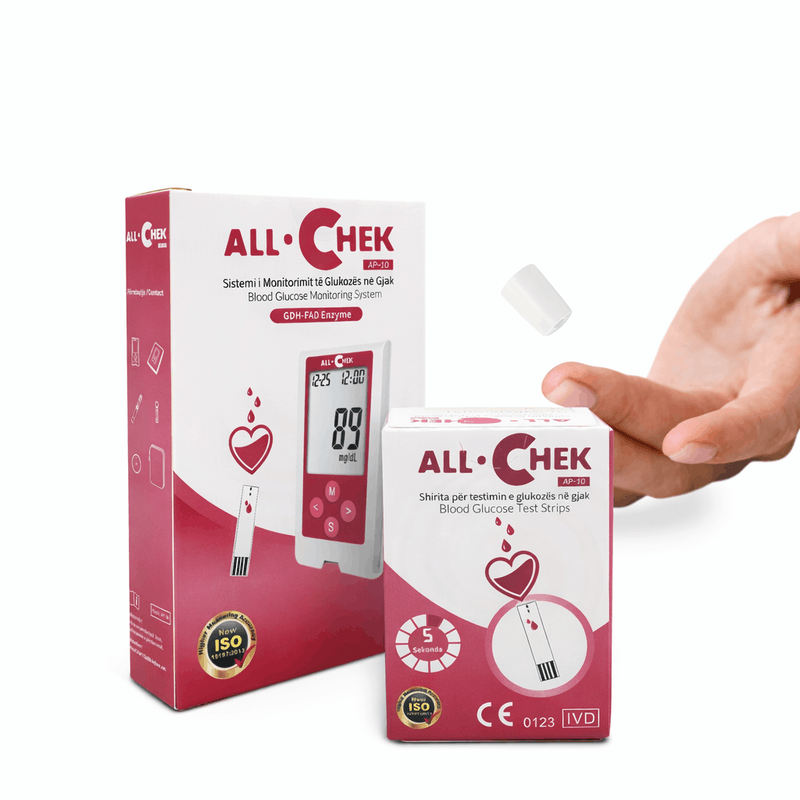 All Check Aparat për Matjen e Sheqerit