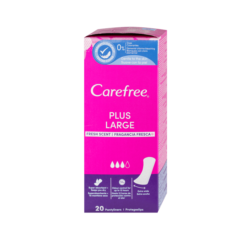 Carefree Plus Large – Fresh Scent