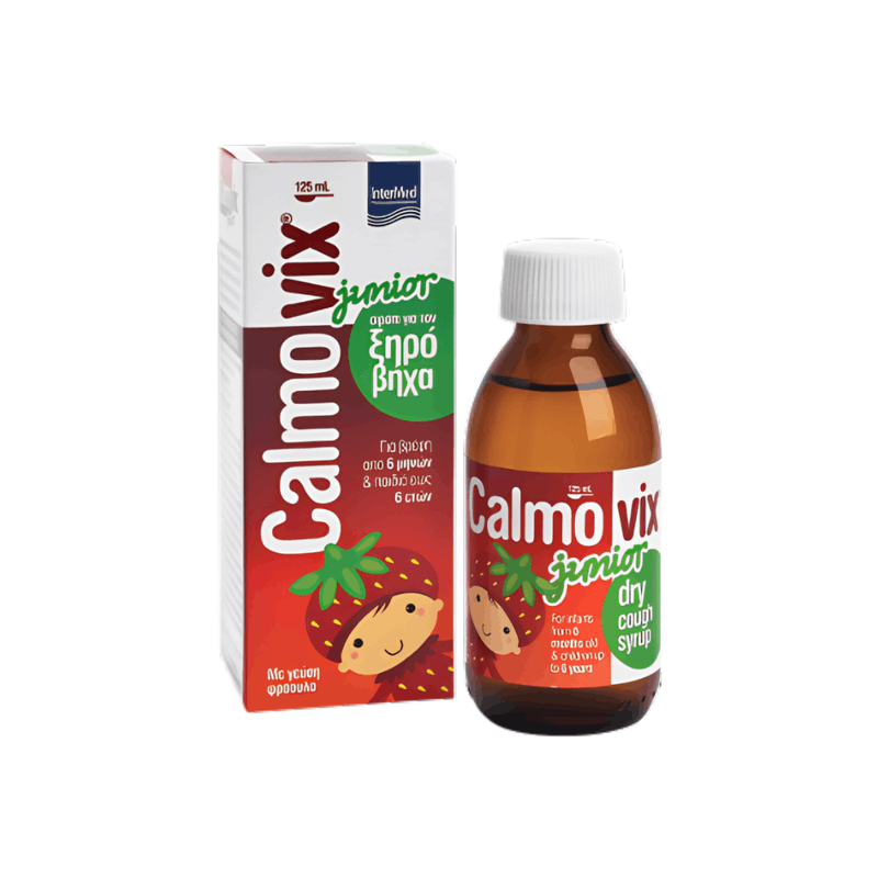 Calmovix Junior - Sirup për Kollë të Thatë 125ml