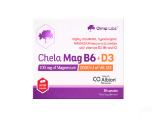Olimp Chela Mag B6 + D3 – Magnesium + Vitamin D3