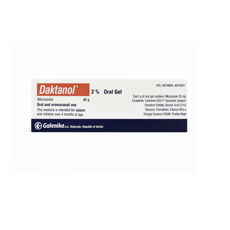 Daktanol 2% Oral Gel