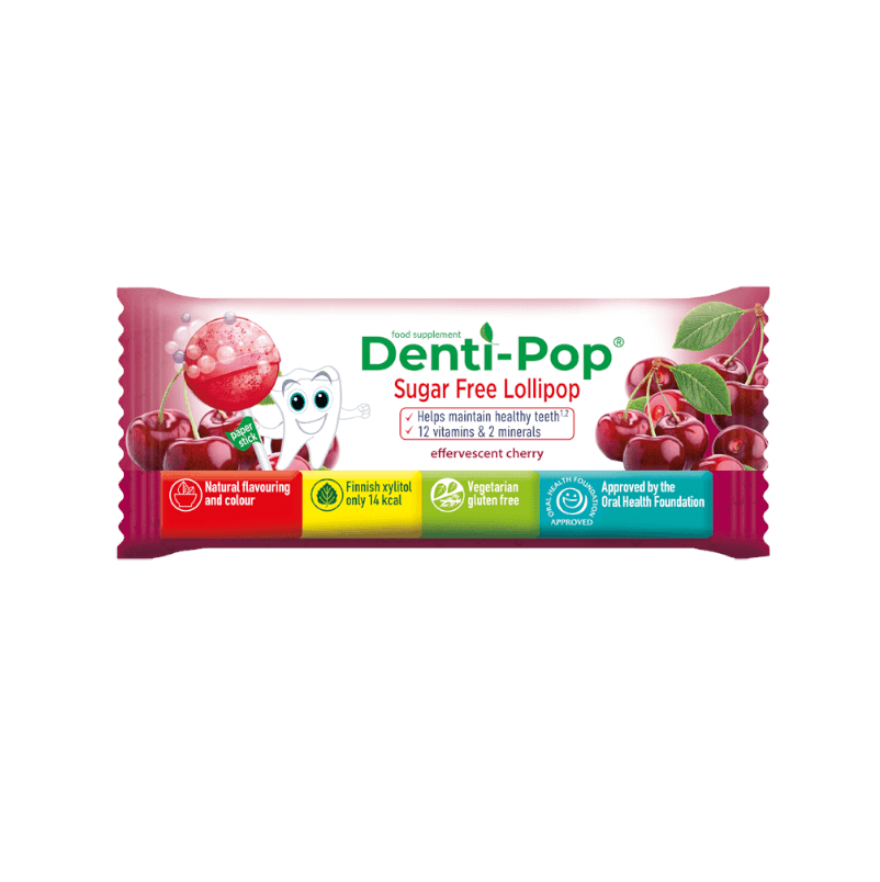 Karamele Denti Pop Qershi🍒