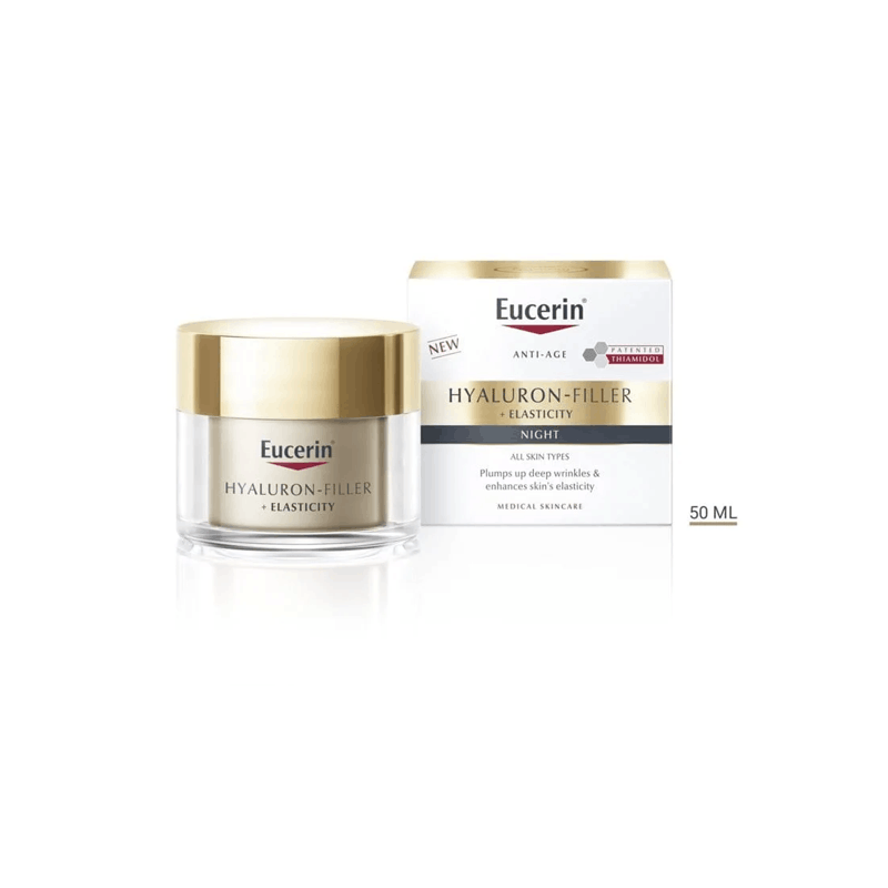 Eucerin Hyaluron Filler + Elasticity Night Cream – 50ml