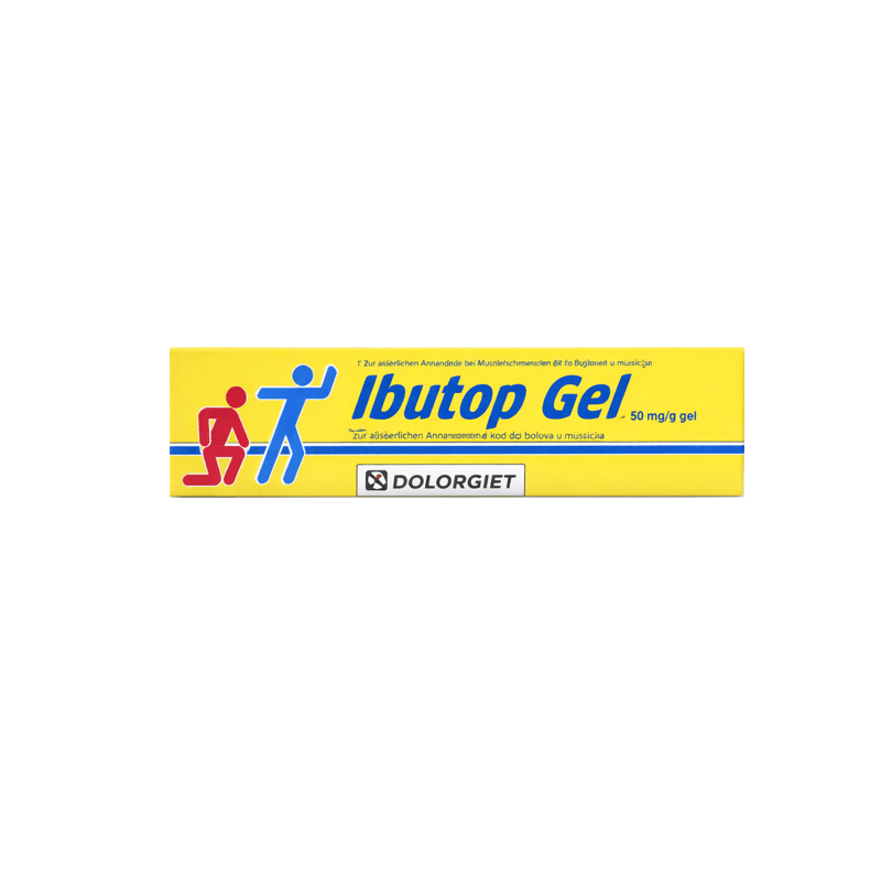 Ibutop Gel 50 mg/g – Gel kundër dhimbjeve muskulore