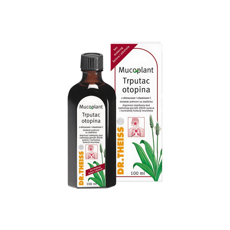 Mucoplant - Sirup me Gjethe Delli dhe Vitaminë C 100ml