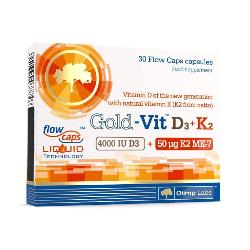 Gold Vitamin D3 + K2 4000IU