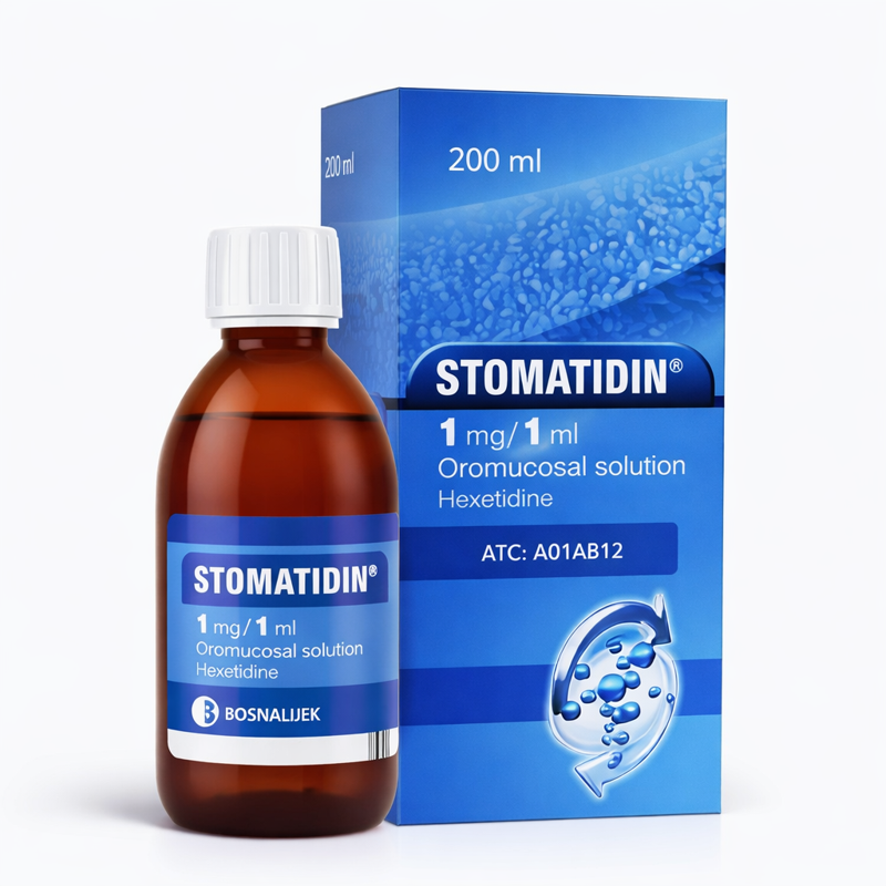 Stomatidin – Solucion për Higjienë Orale dhe Fyt 🦷