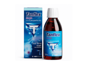 Tanfex Gargle 0.15% – Solucion për Gargare 120 ml