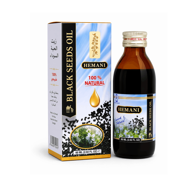 Vaj i Farës së Zezë 100% Natyral - 60ml (Hemani)