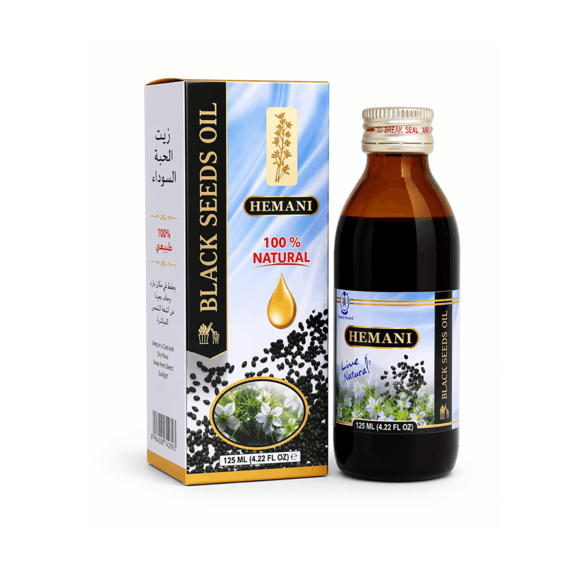 Vaj i Farës së Zezë 100% Natyral -125ml (Hemani)