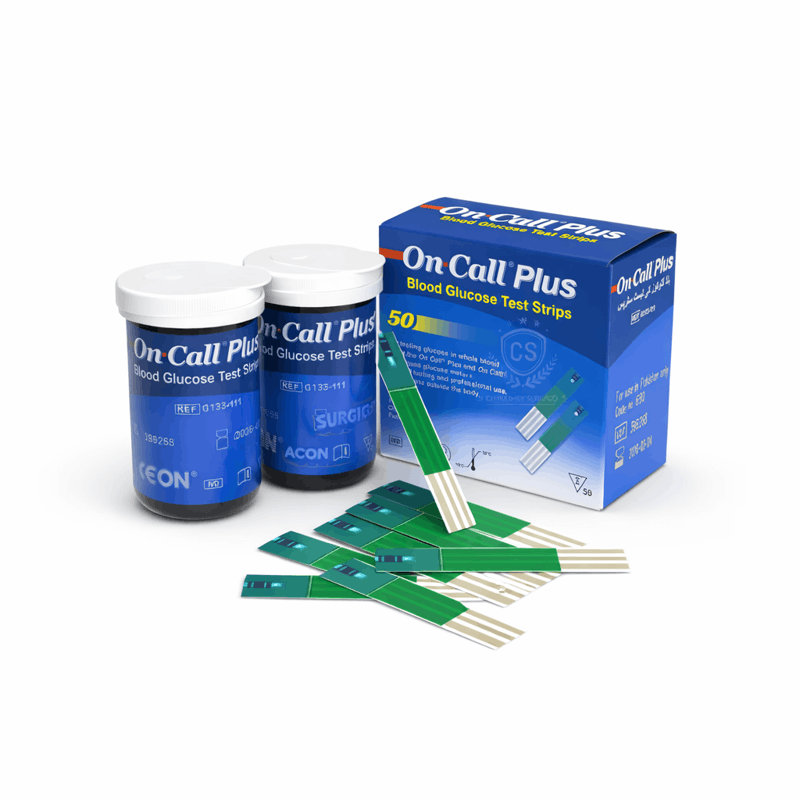 On Call Plus – Shiritat për Matjen e Sheqerit në Gjak (50 copë)