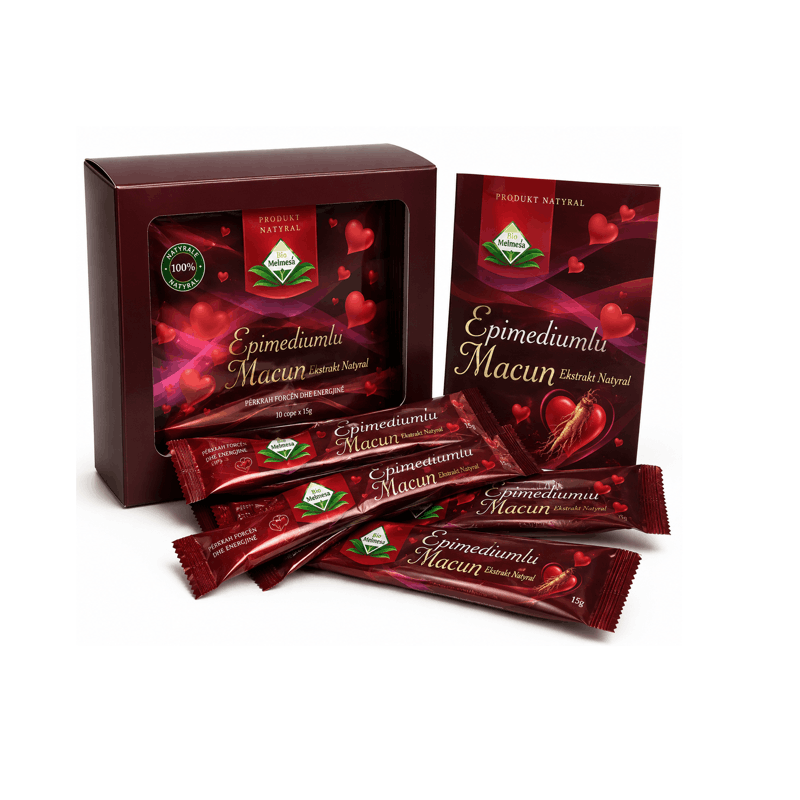 Epimediumlu Macun - Mjaltë për Potencë
