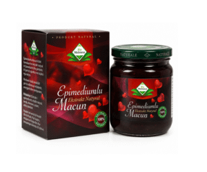 Epimediumlu Macun – Mjaltë për Potencë Seksuale 240gr ❤️