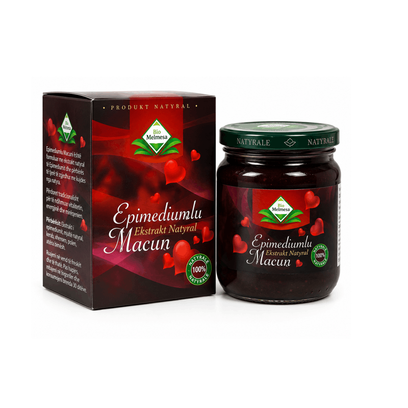 Epimediumlu Macun – Mjaltë për Potencë Seksuale 240gr ❤️