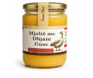 Mjaltë me Dhjam Guse – 220gr 🍯
