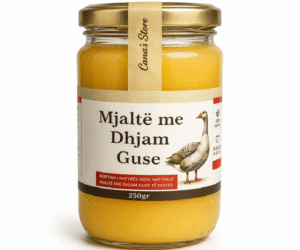 Mjaltë me Dhjam Guse 380gr 🍯