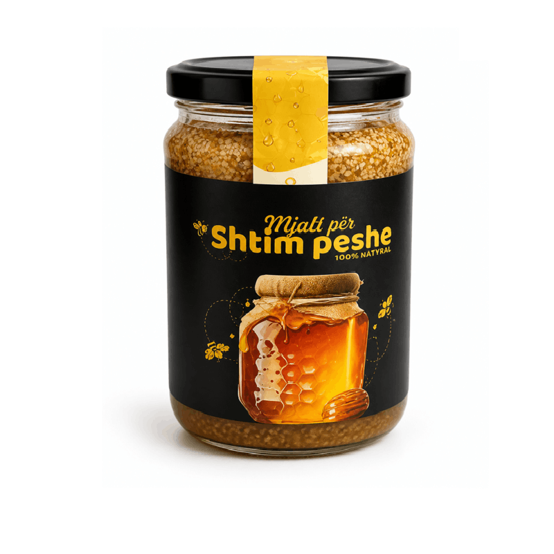 Mjalt për Shtim Peshe 100% Natyral 1Kg 🍯