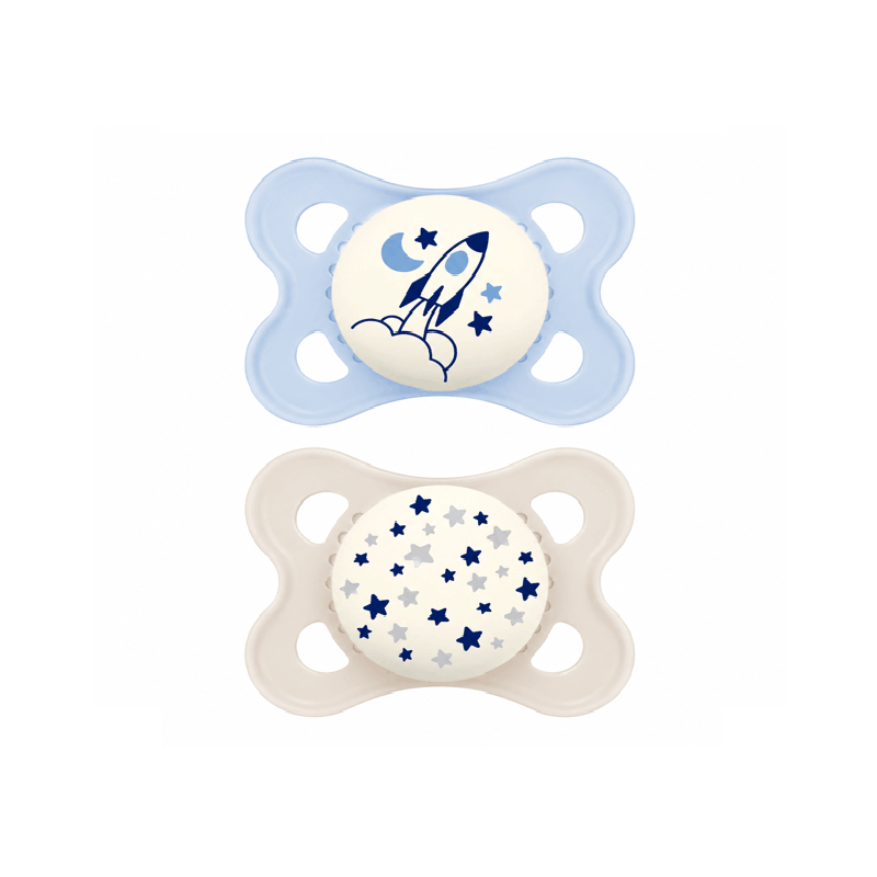 MAM Soothers Night 2–6 Muaj – Set 2 copë 👶 Kodi: 350177