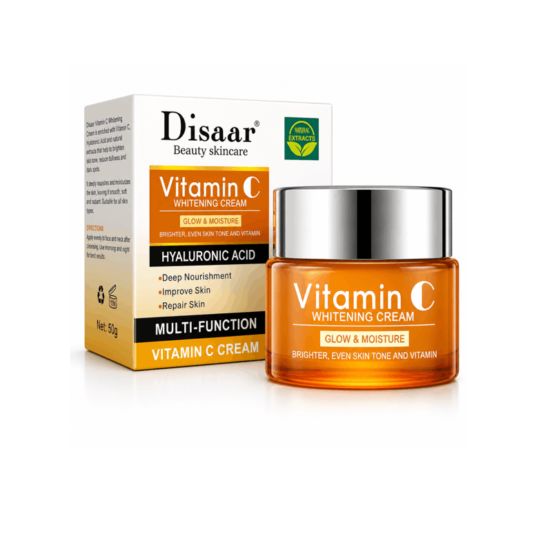 Krem Vitaminë C + Acid Hialuronik Disaar 50gr