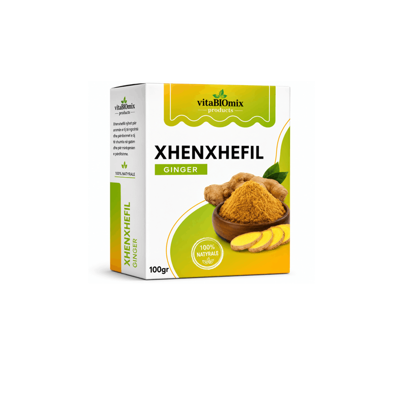 Pluhur natyral Xhenxhefilit - 100gr