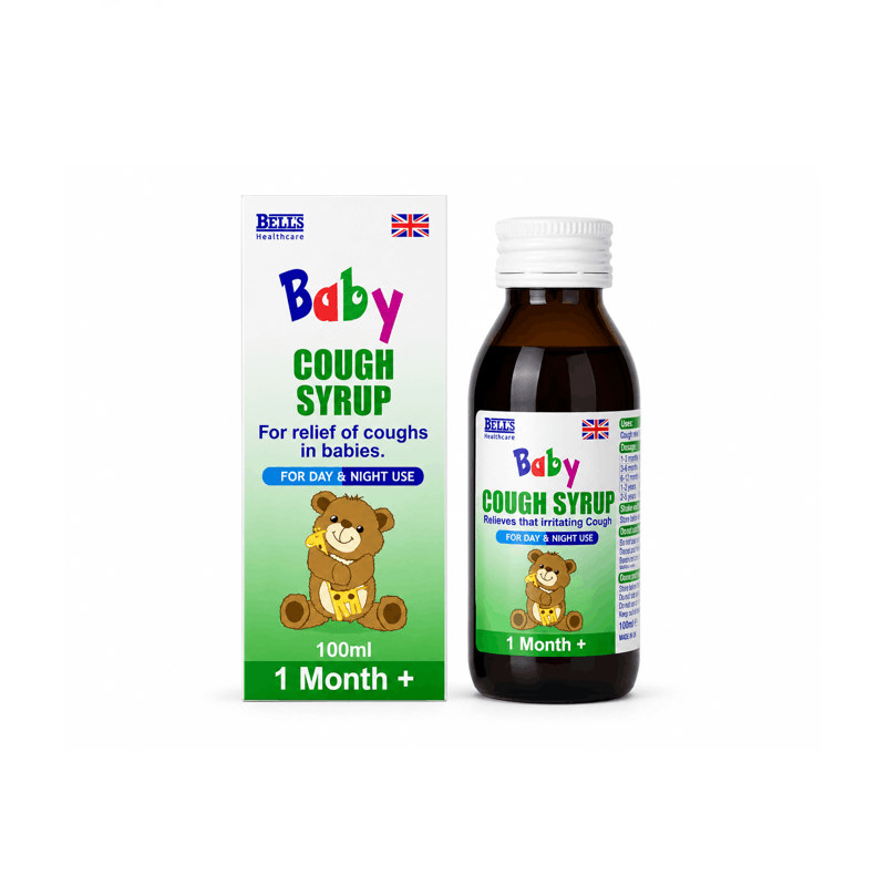 Baby Cough Syrup 1muajsh+ 100ml