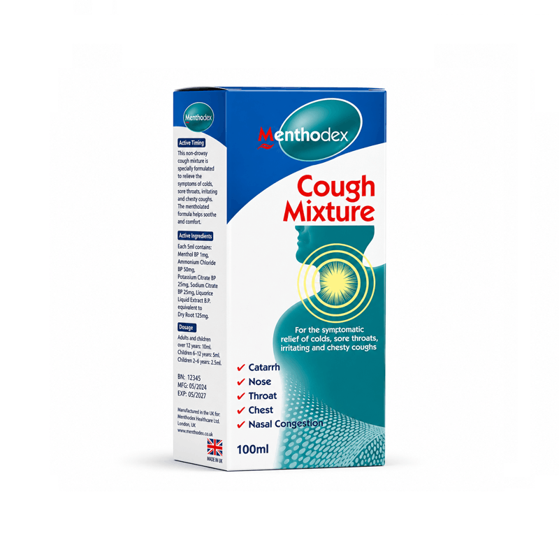 Menthodex Cough Mixture - 100ml