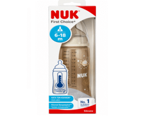 NUK First Choice+ Shishe për Foshnje 300 ml (6–18 Muaj)  Kodi: N741940