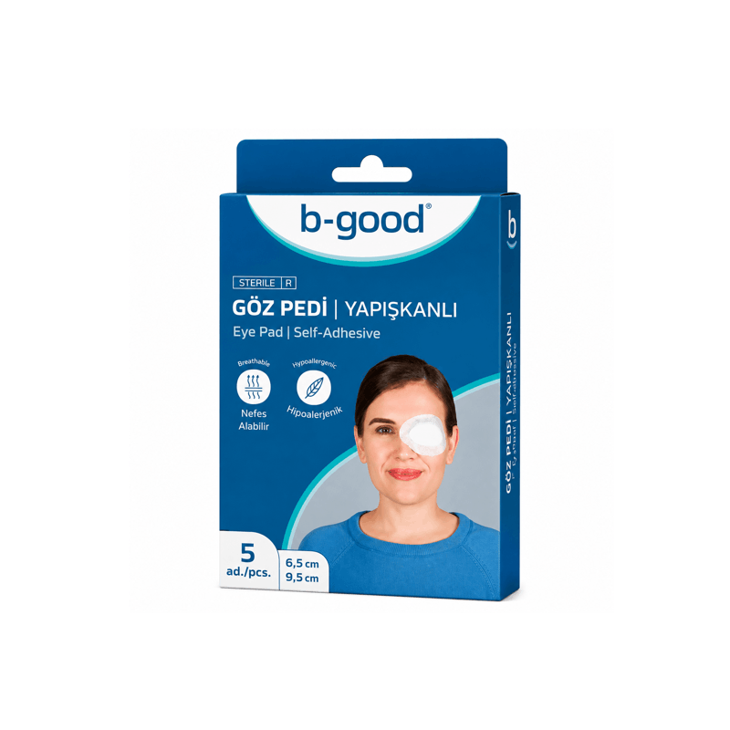 B-Good Fashe Okulare Sterile Vetengjitese 6.5 x 9.5 cm – 5 Copë
