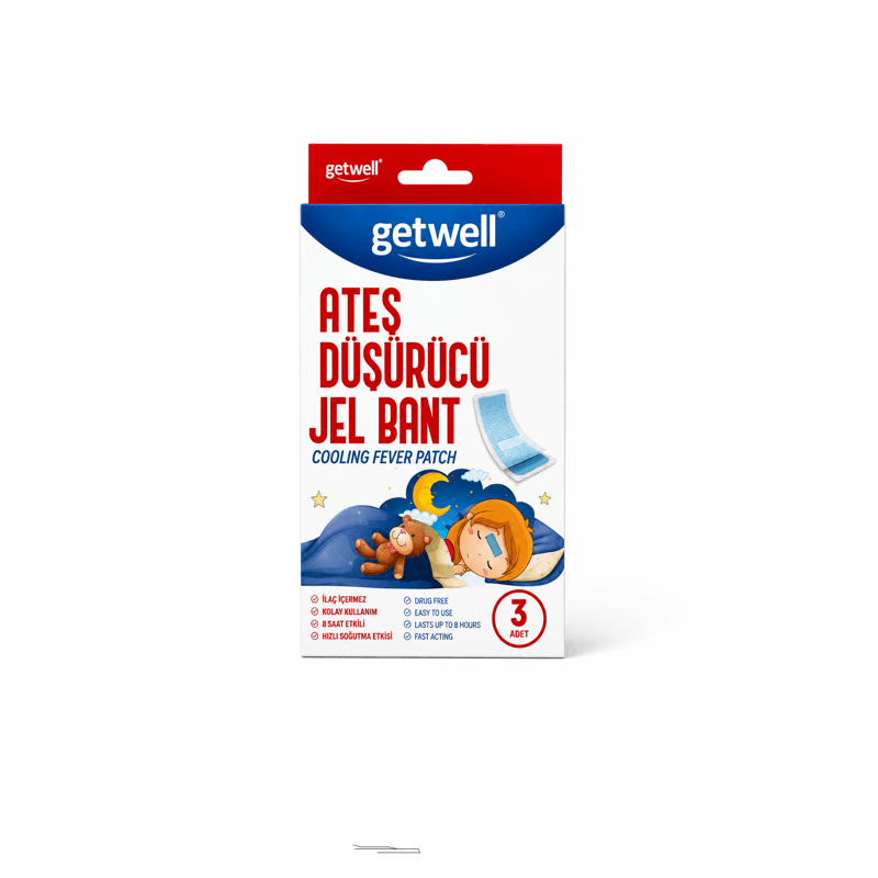 Getwell Jel per Uljen e Temperatures – 3 Copë