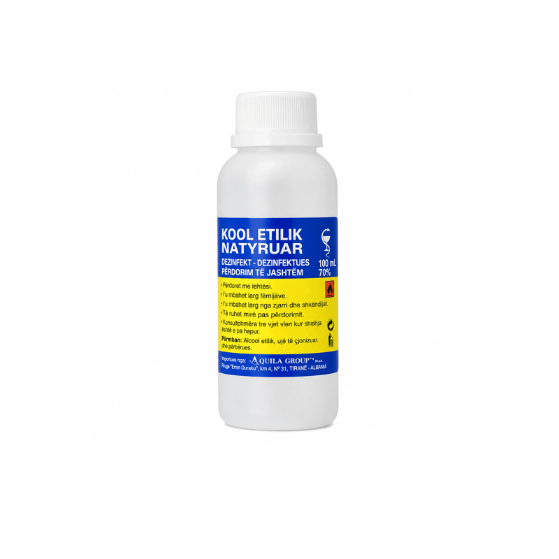 Alkool Etilik Natyral 70% – 100 ml