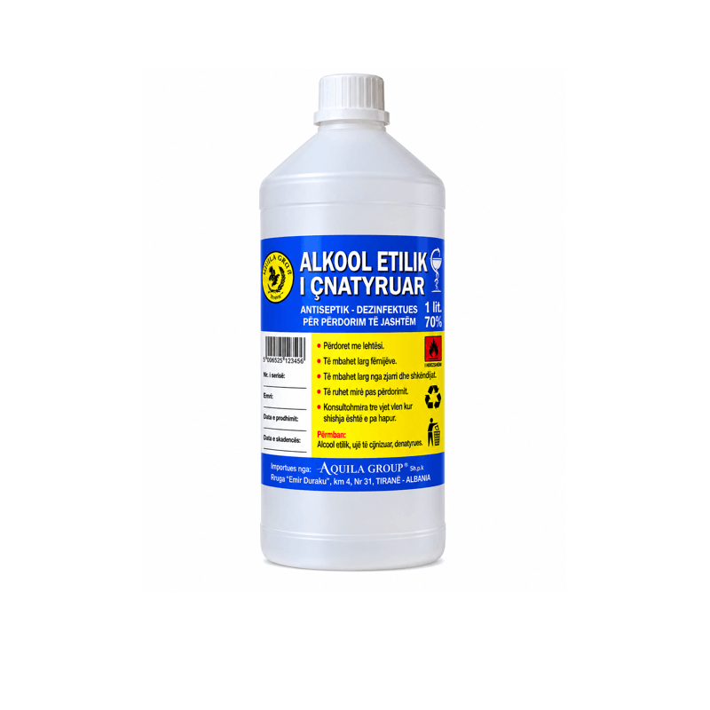 Alkol Etilik Natyral 70% 1L