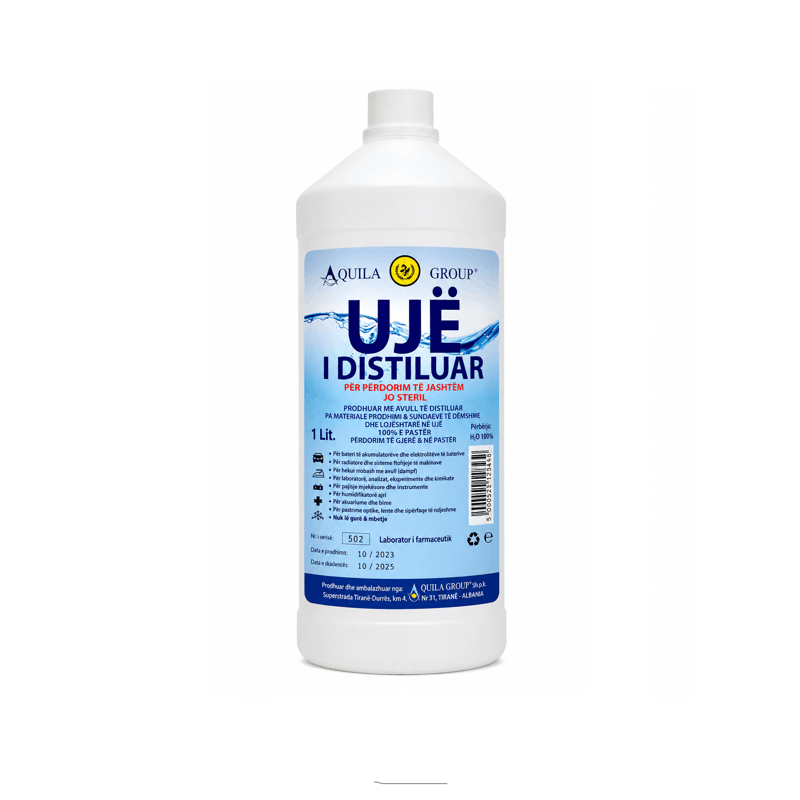 Ujë i Distiluar 1 Litër