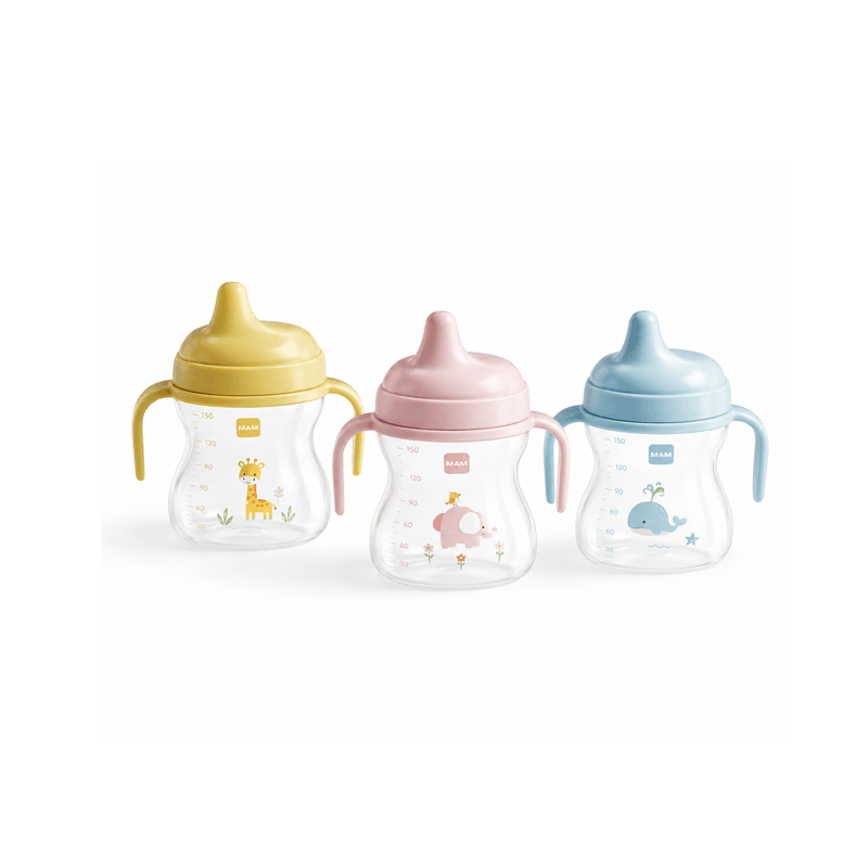 Shishe për Pirje MAM Learn To Drink Cup 190ml 6M+  Kodi: 350726