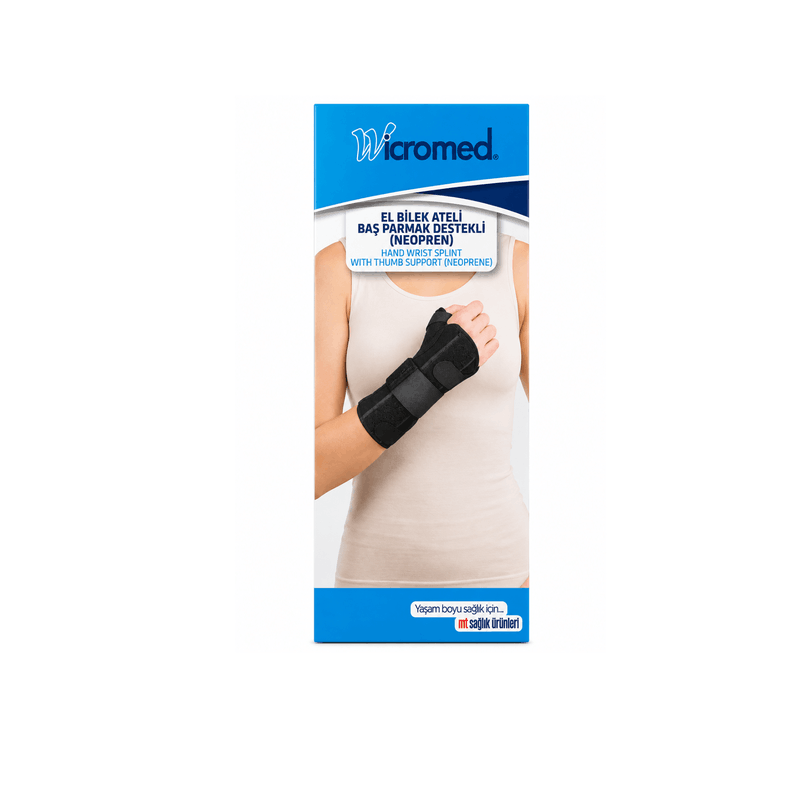 Wicromed Splint për Dorë dhe Kyç me Mbështetje për Gishtin e Madh